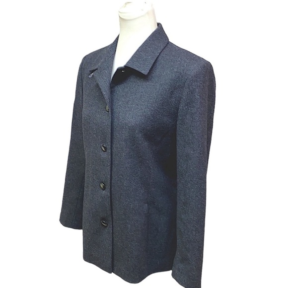 Pendleton Virgin Wool Charcoal Gray Jacket - Picture 2 of 5